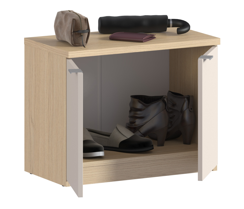 Тумбы, Тумба Афина СБ-3315 Дуб Винченца/Кашемир серый