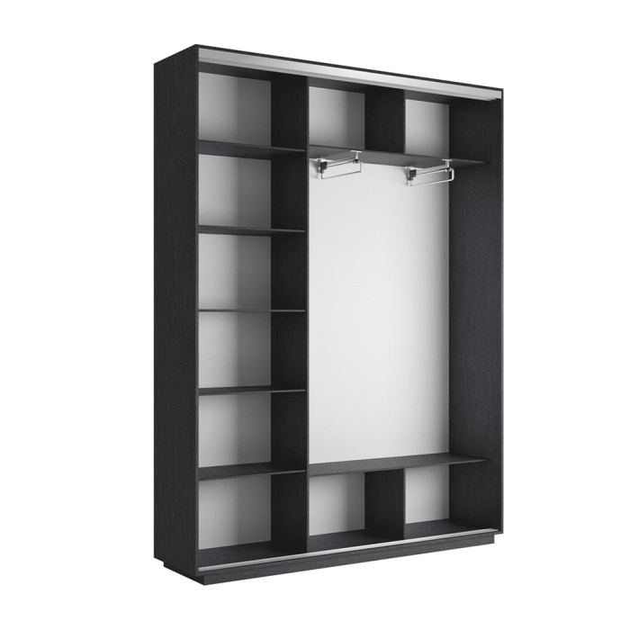 Шкафы-купе 3-х дверные, Шкаф-купе Экспресс 3-х дверный Фотопечать Калейдоскоп Стекла 210х45х220