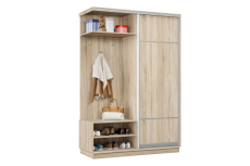 Прихожие, Прихожая Премьер 02 Лайт 08 Левая Мини