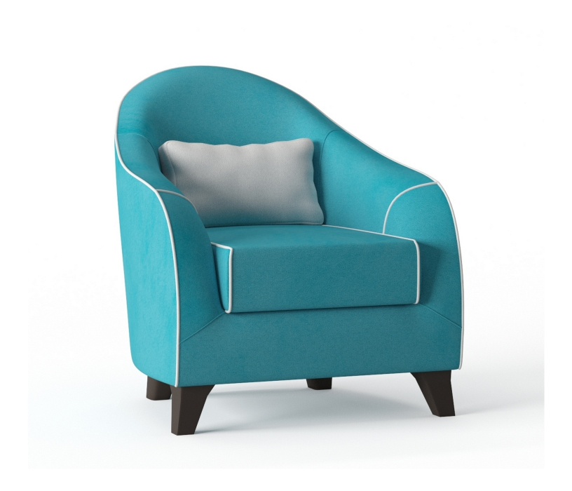 Кресло для отдыха, Кресло Этюд, Велюр