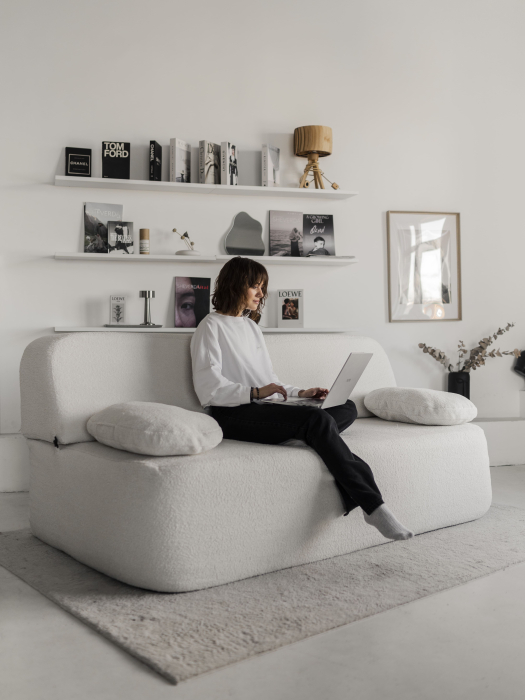 Дизайнерские диваны, Бескаркасный диван Бабл,букле