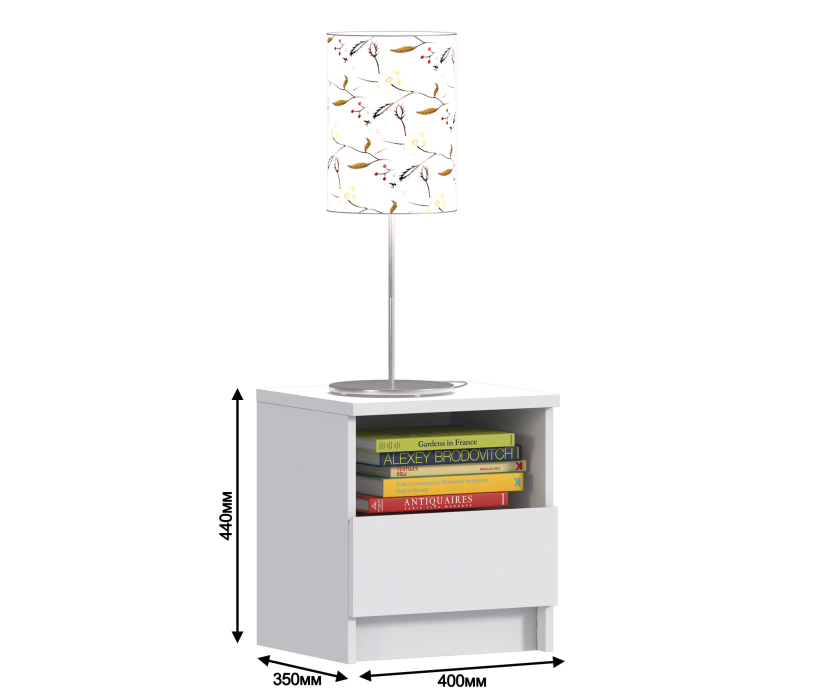 Прикроватные тумбы, Тумба прикроватная Веста СБ-2257