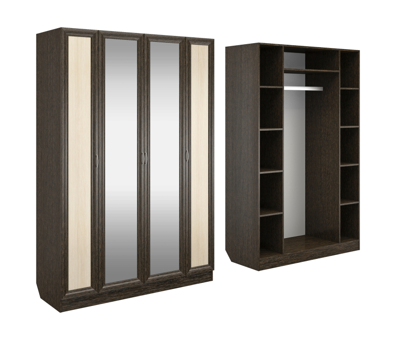 Шкафы распашные, Шкаф ШК-4/1