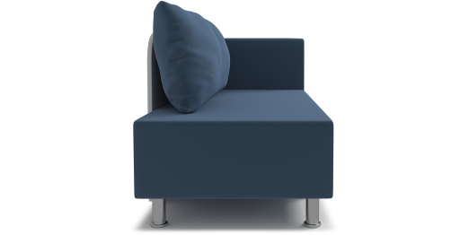 Кушетка Леон Lux, универсальный,  велюр