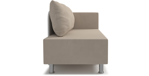 Кушетка Леон Lux, универсальный,  велюр