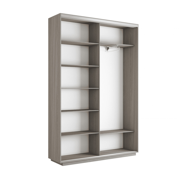 Шкафы-купе 2-х дверные, Шкаф-купе Экспресс 2-х дверный Фотопечать Калейдоскоп Стекла 140х45х220