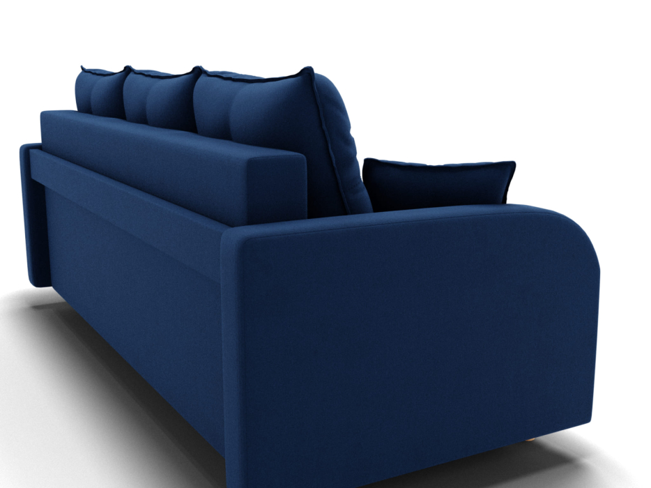 Диваны еврокнижки, Прямой диван Генри,НПБ,еврокнижка,велюр