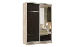 Шкафы-купе, Шкаф-купе Премьер Лайт 03 (08;11) двухдверный