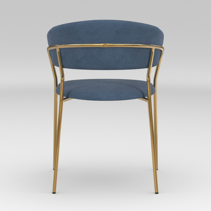 Стулья, Стул Whispered Fusion вельвет, золотой