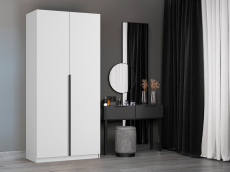 Шкафы распашные, Шкаф складной Е1 Локер ("Гармошка") 101х52,5х220 см, с полками