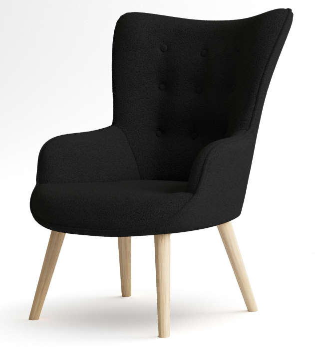 Кресло для отдыха, Кресло интерьерное Шелли, искусственный мех