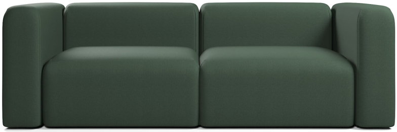 Диван прямой модульный Орион еврокнижка, велюр