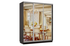 Шкафы-купе, Шкаф-купе Премьер Лайт 23 (11;11;11) трехдверный