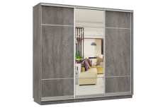 Шкафы-купе 3-х дверные, Шкаф-купе Премьер Лайт 60 (08;11;08) трехдверный