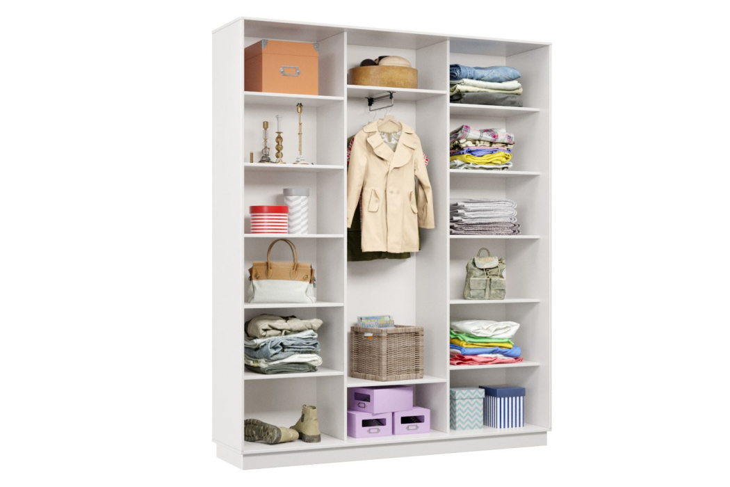 Шкафы-купе, Шкаф-купе Премьер 31 (14;14;14) трёхдверный