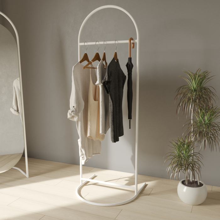 Вешалки, Дизайнерская напольная вешалка ручной работы GENGLASS Evesa