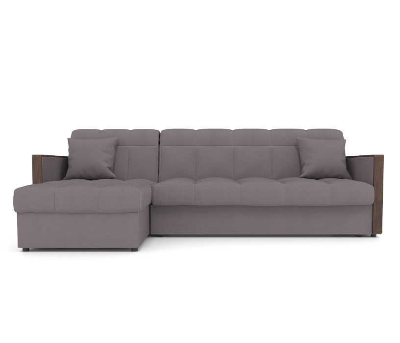 Диваны угловые в гостиную, Угловой диван 1,6 Лион, Велюр