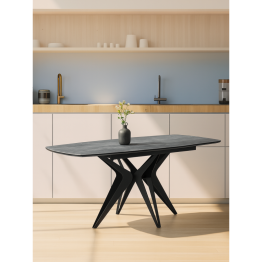 Керамический стол Риполь new 160(205)x89