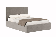 Мягкая кровать, Кровать Парма 1200, велюр