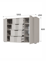 Комод Эмилия ЭЛ-21