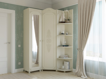 Шкаф Ассоль плюс АС-532К с зеркалом (правый)