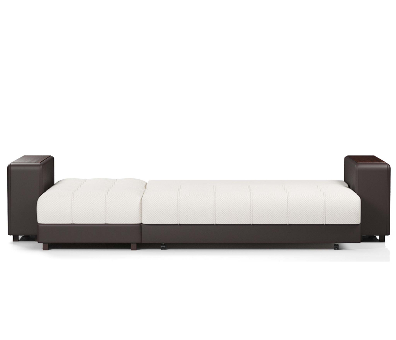 Диваны угловые в гостиную, Диван-кровать угловой  Дубай еврокнижка,велюр+экокожа