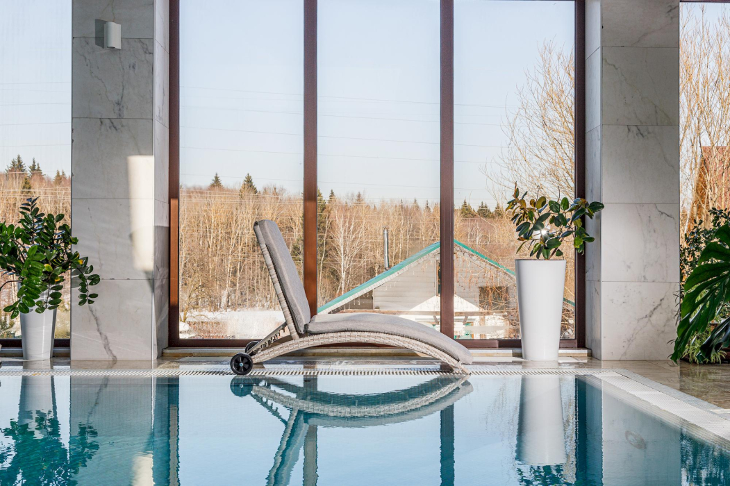 Шезлонги, Шезлонг AGATA бежевый с матрасом