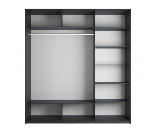 Шкаф Прайм трио ДСП 2300 x 2100 x 570