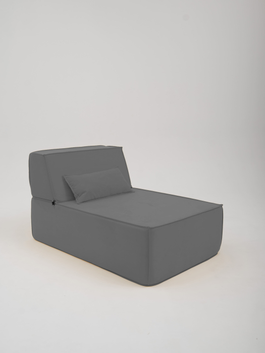 Кресло для отдыха, Бескаркасна оттоманка Клайд,велюр