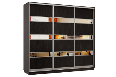 Шкаф-купе Премьер 54 (16;16;16) трёхдверный