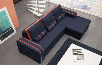 Диван Океан раскладной 283 см в базовых тканях