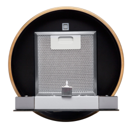 Кухонная вытяжка Konigin Ester Gold/Black Glass 31