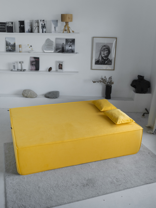 Бескаркасные диваны, Диван бескаркасный Клайд, велюр