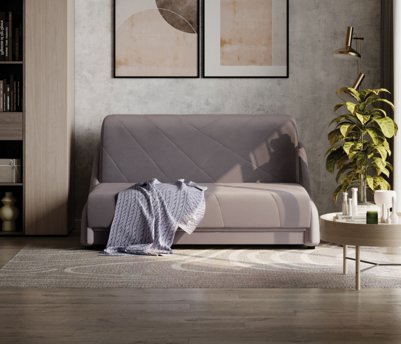 Диваны прямые, Диван-кровать Мигель-1.6, велюр