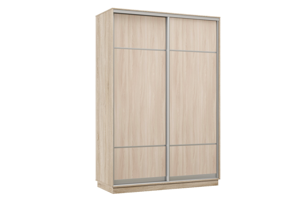 Шкафы-купе, Шкаф-купе Премьер Лайт 03 (08;08) двухдверный