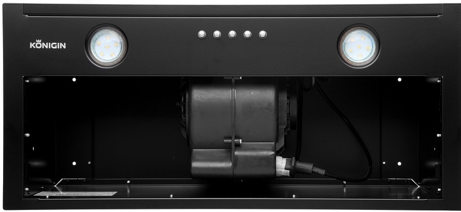 Вытяжки, Кухонная вытяжка Konigin Flatbox Full Black 60