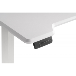 Компьютерный стол Маркос с механизмом подъема 140х80х75, белый