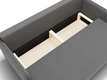 Прямой диван Лотос,еврокнижка,велюр