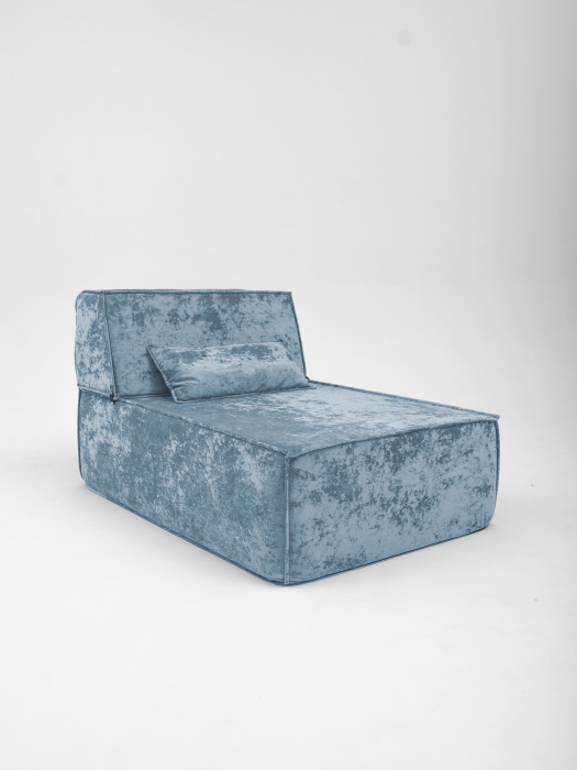 Бескаркасная мебель, Бескаркасная оттоманка Клайд,плюше