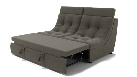 Прямой диван Монако-1 ППУ, велюр