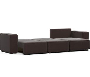 Диван-кровать угловой еврокнижка Сиэтл, велюр