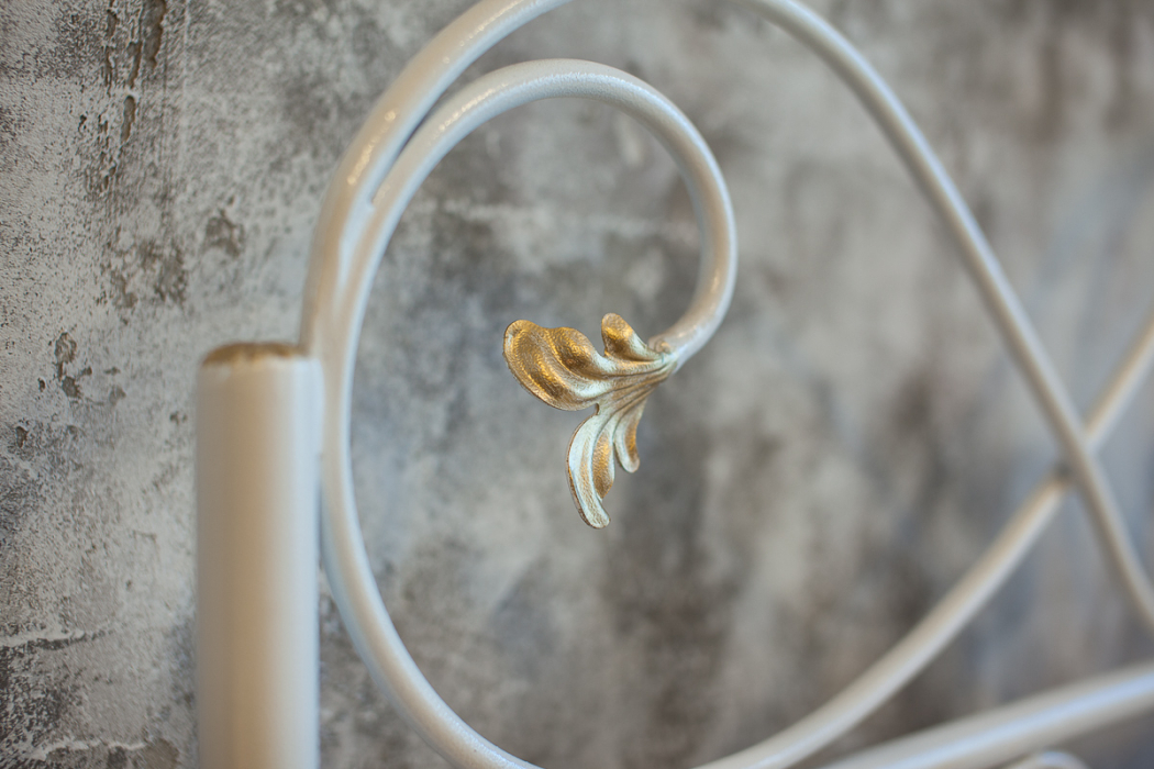 Кованые кровати, Кованая кровать Венеция 1.4 с одной спинкой