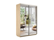 Шкафы-купе 2-х дверные, Шкаф-купе Экспресс Экспенс дуо 2200 x 1600 x 450