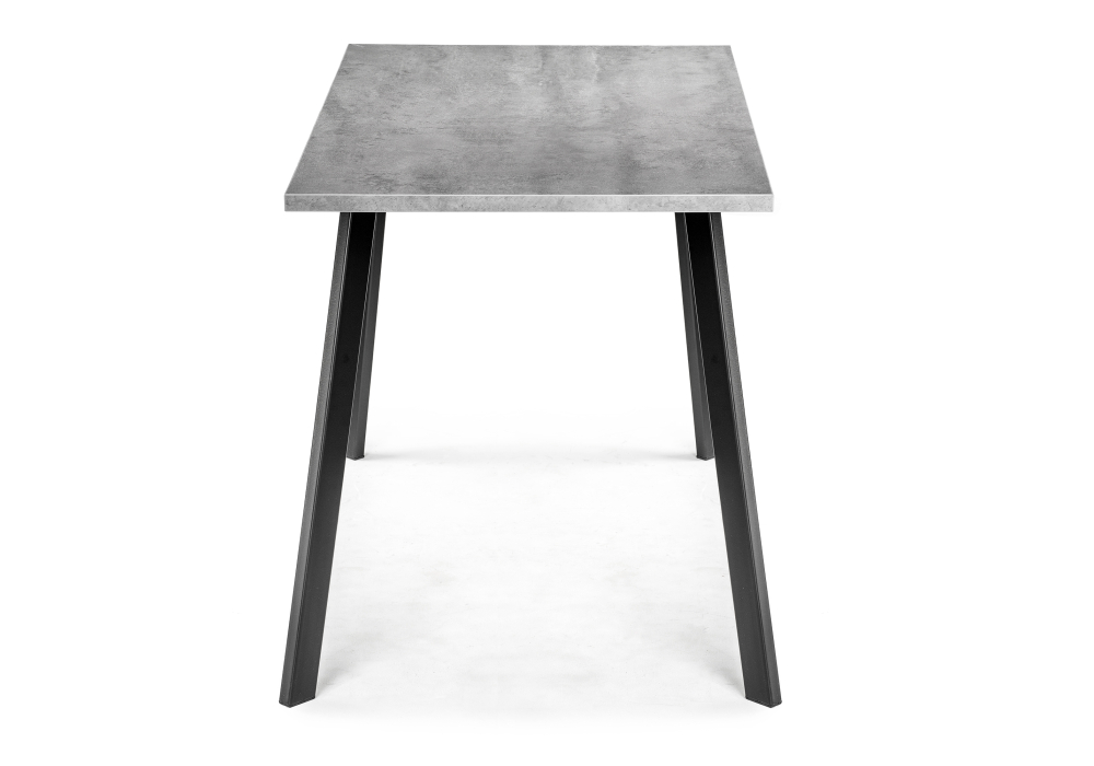 Обеденные столы, Стол деревянный Тринити Лофт 140 25 мм (матовый черный)