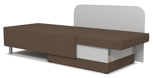 Кушетка Леон Lux, универсальный,  велюр