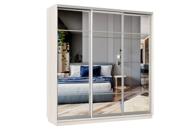 Шкаф-купе Премьер Лайт 36 (11;11;11) трехдверный