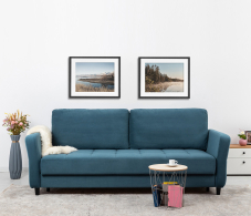 Диваны кровати со спальным местом, Диван Невада, Велюр Вендетта