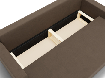 Прямой диван Адам, НПБ,еврокнижка,велюр