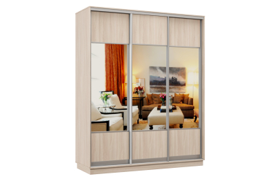 Шкаф-купе Премьер Лайт 31 (05;05;05) трехдверный