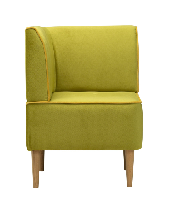 Кресло для отдыха, Кресло (модуль угловой) Лагуна, велюр